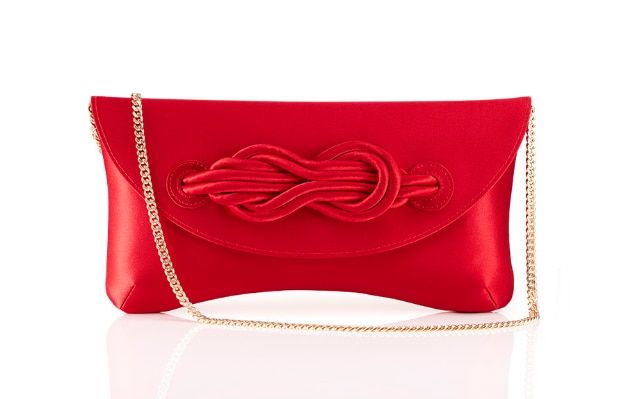 Silk Knot Clutch 