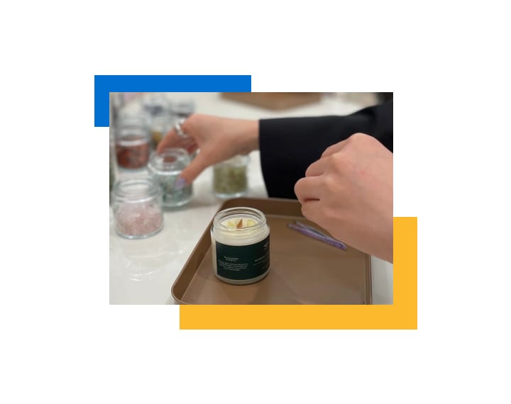 Nine Wicker Ave Mini Soy Candle Making