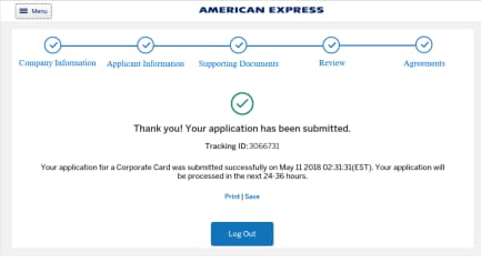 view status of application