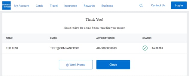 view status of application