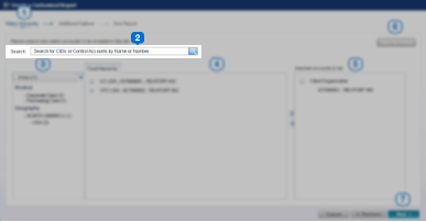 report customized search