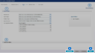 customized filter next run