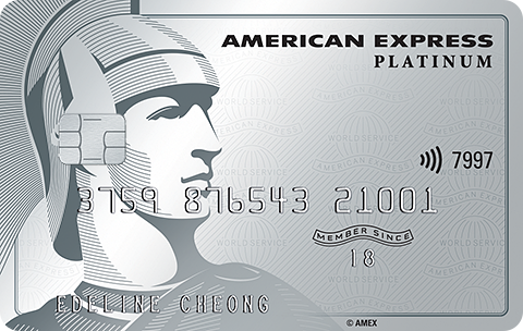 The American Express Platinum Credit Card 