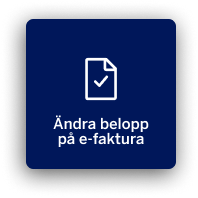Ändra belopp på e-faktura