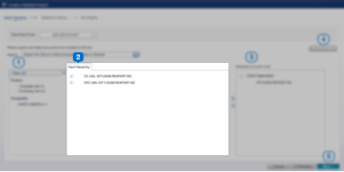 report builder hierarchy