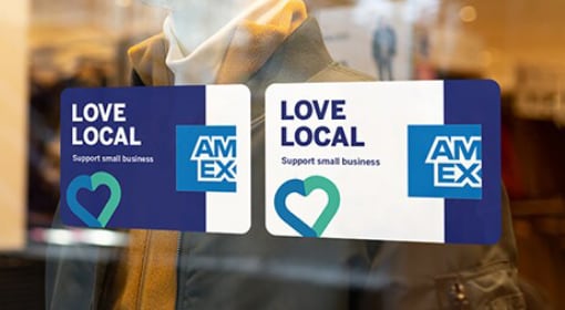 Woman looking at tablet