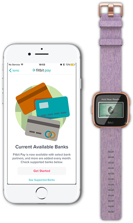 fitbit pay without phone