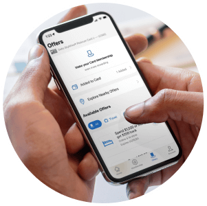 Hands holding smart phone