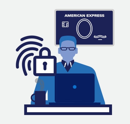 Illustration of Fraud Prevention at American Express