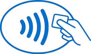 Illustration of contactless payments