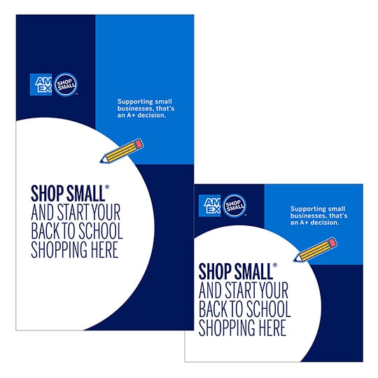 Graphic with sun and sunglasses and copy that says check out our summer sale & support local