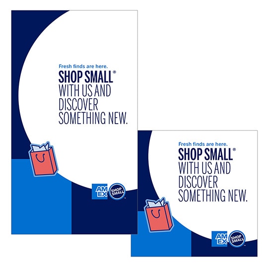 Graphic with sun and sunglasses and copy that says check out our summer sale & support local
