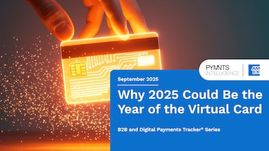 Background image of hand holding credit card