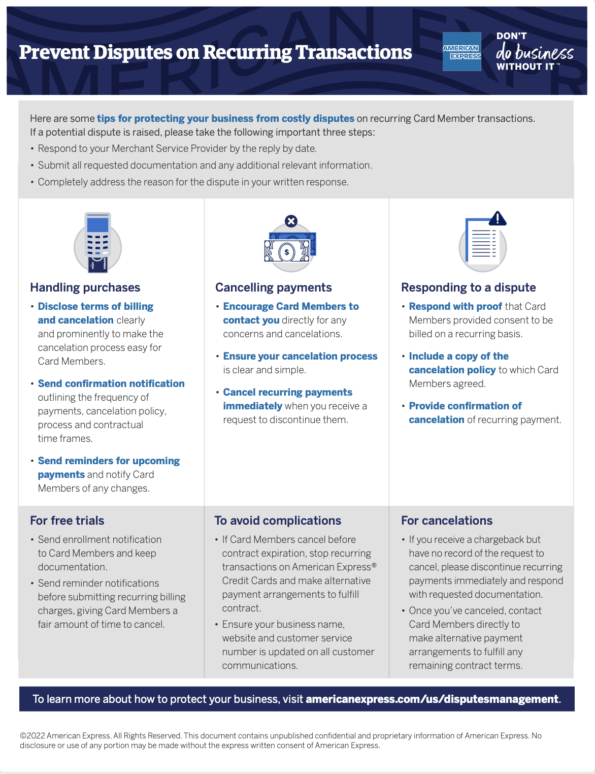 Preventing Disputes on Recurring Transactions thumbnail