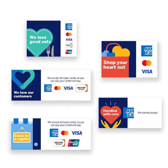 Digital POP with Love my Store imagery