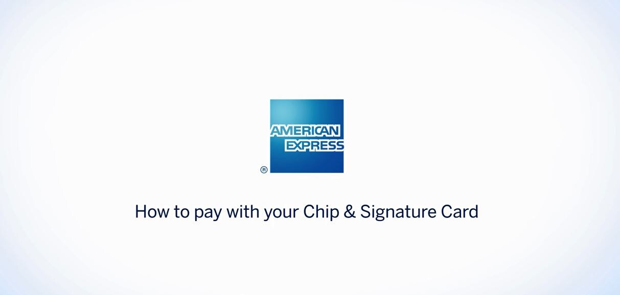 How to use your new chip card