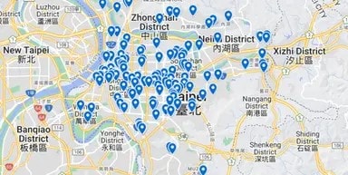 加入我們的互動地圖