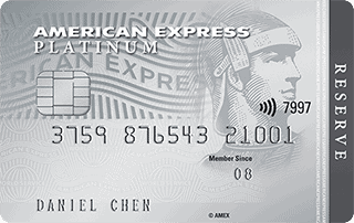 American Express Platinum Reserve Credit Card