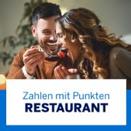 Link zu Restaurant Kartentransaktionen mit Punkten bezahlen Details