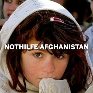 Spenden Nothilfe Afghanistan - Zahlen mit Punkten