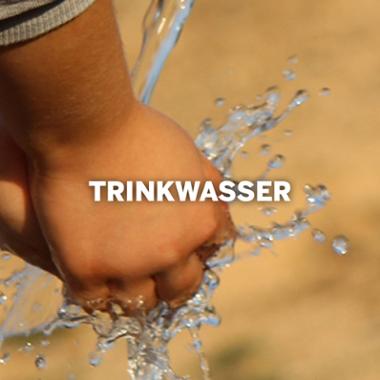 Spenden Trinkwasser - Zahlen mit Punkten
