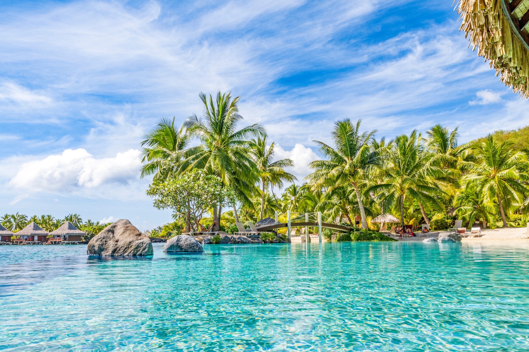 Luxuriöses Resort direkt am Strand von Tahitis Hauptstadt Papeete Luxuriöses Resort direkt am Strand von Tahitis Hauptstadt Papeete