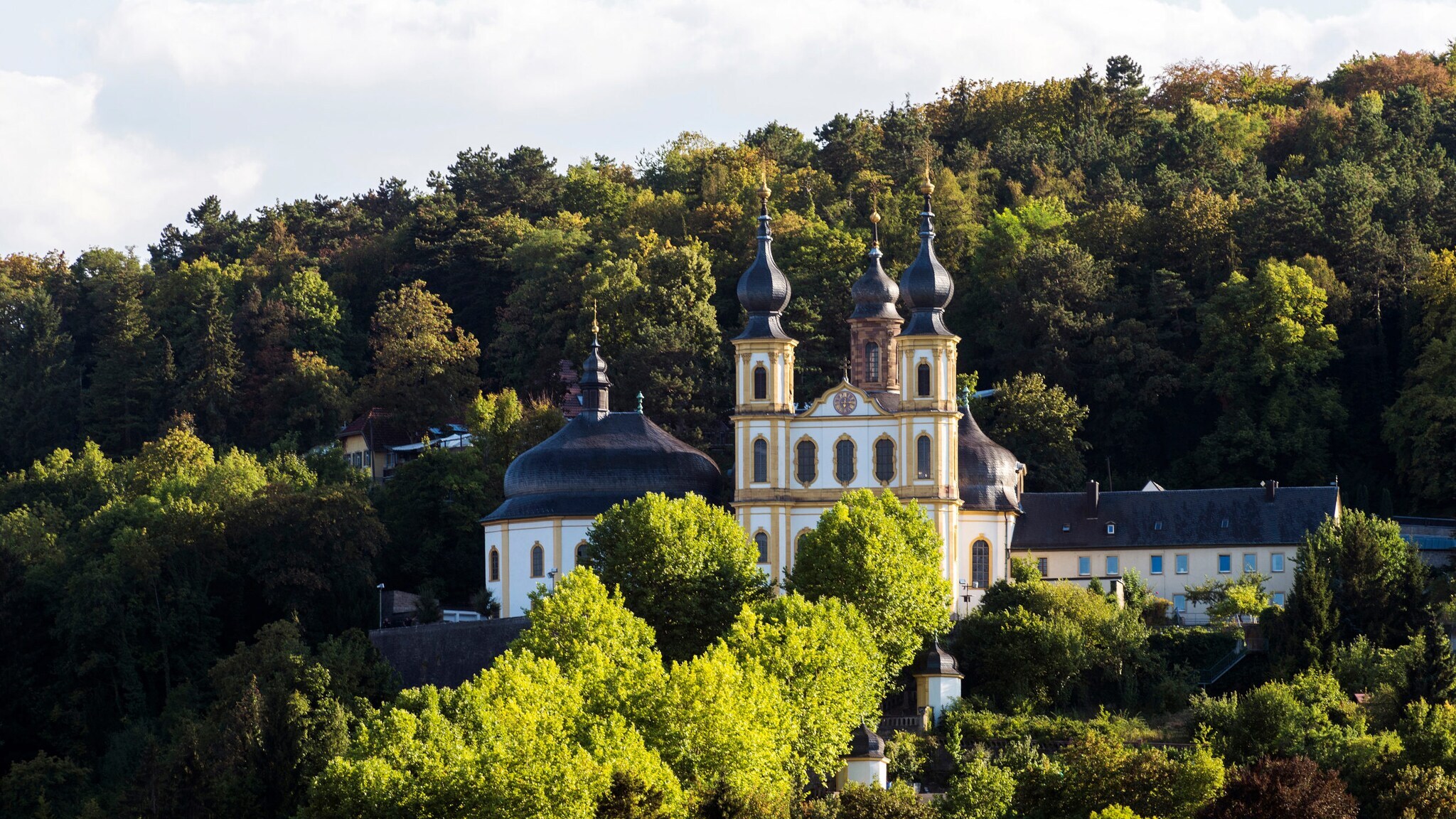 Rokoko Wallfahrtskirche in Würzburg