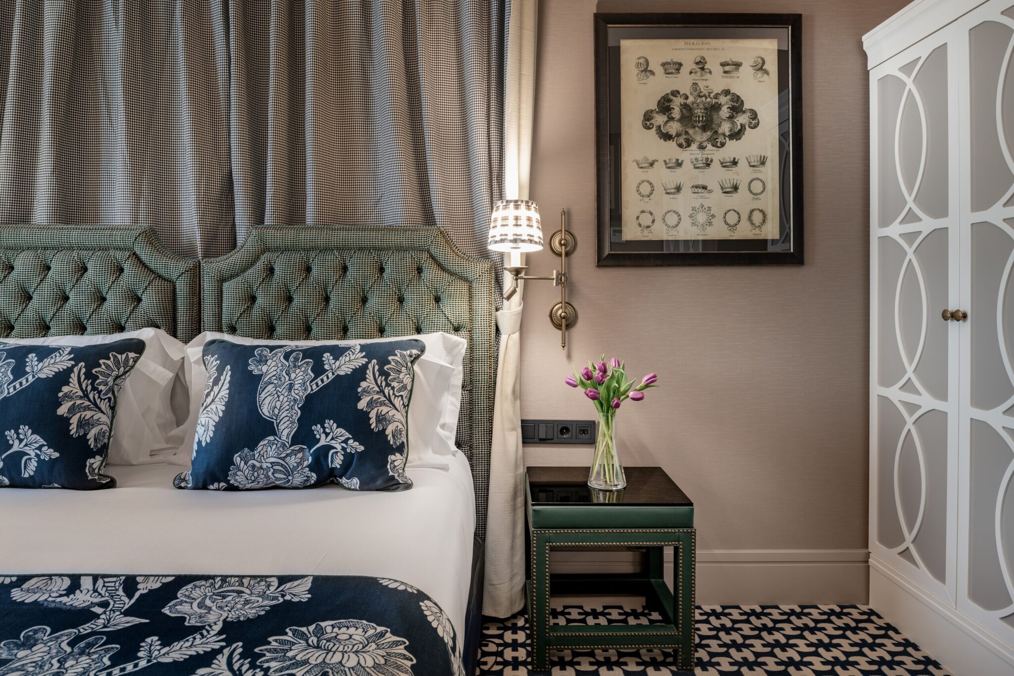 Ein Doppelzimmer im NH Collection Valencia Colón