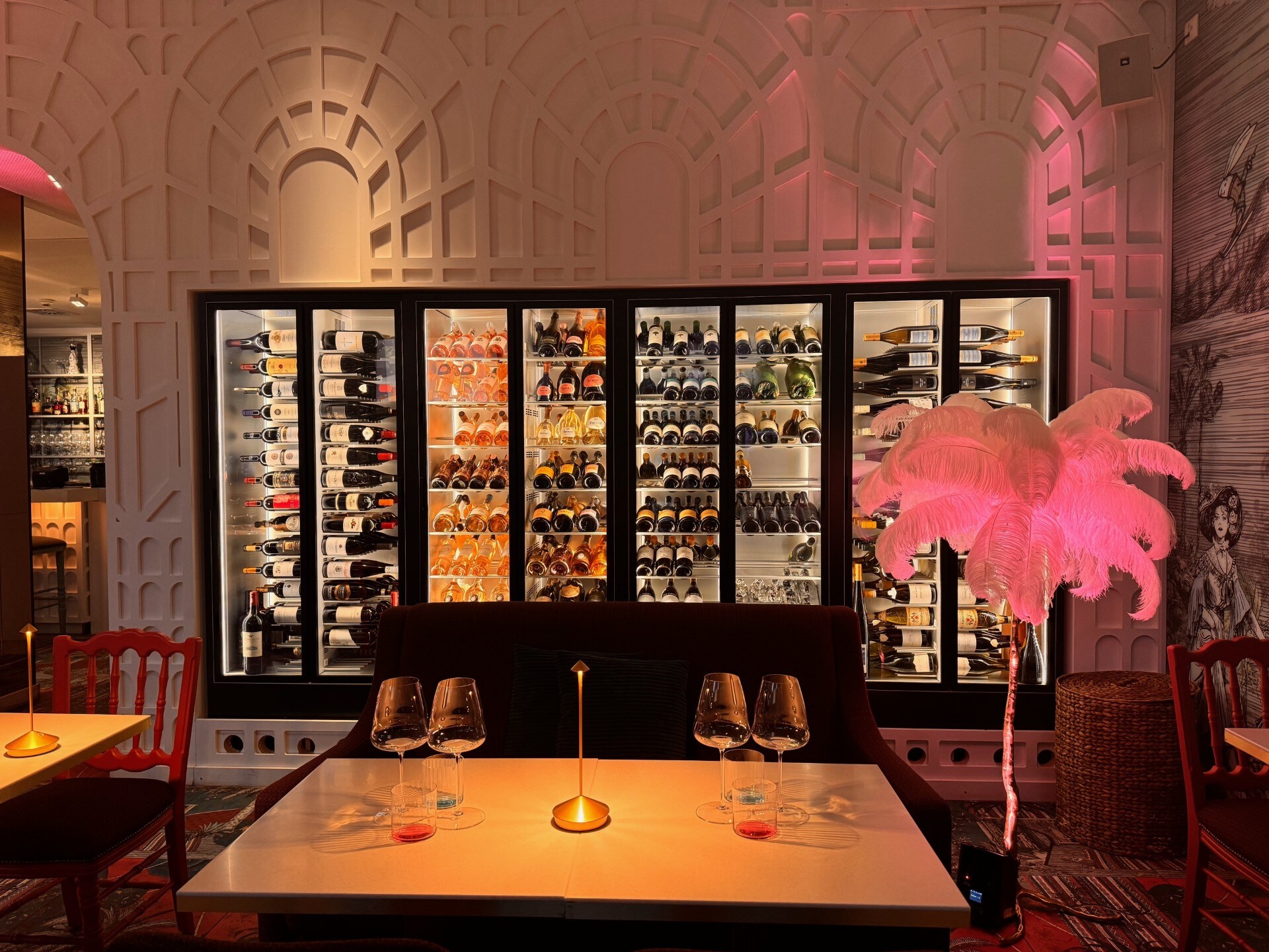 Das Restaurant Casa de Rosé in Frankfurt