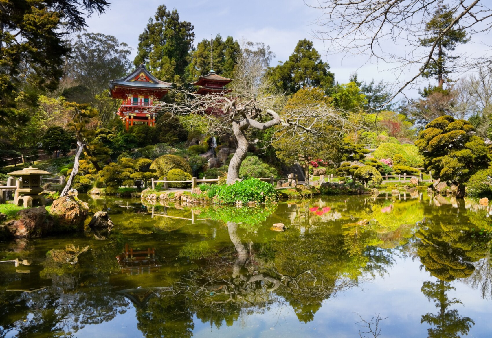 Der japanische Teegarten im Golden Gate Park
