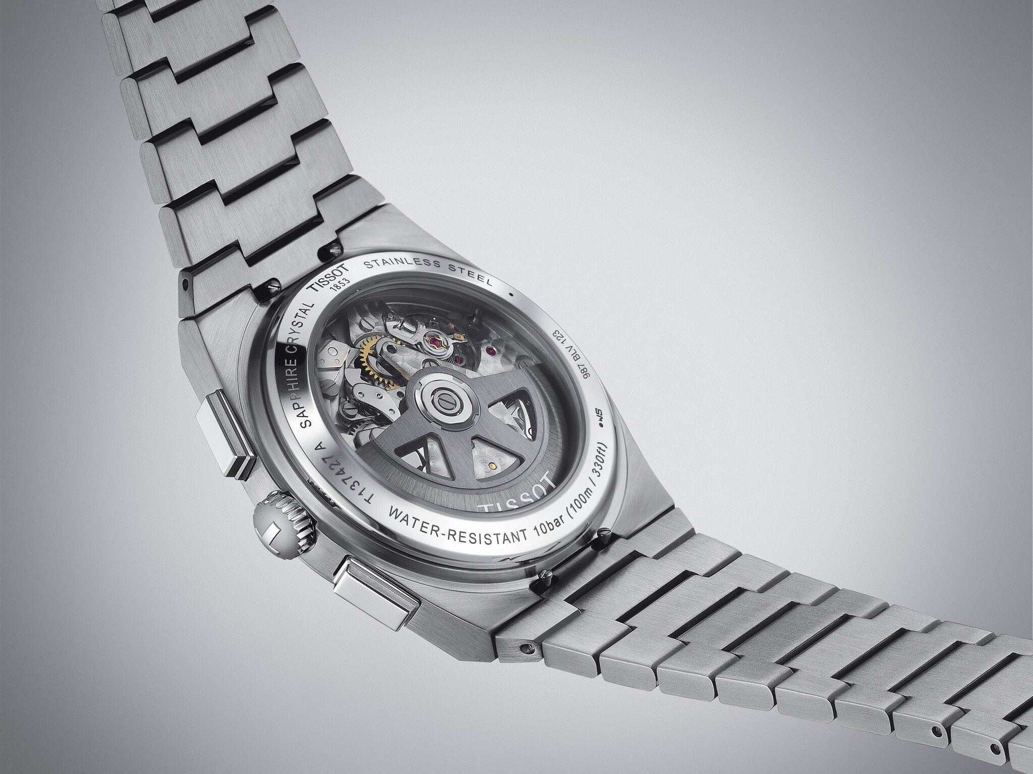 PRX Chronograph Valjoux Rückseite Tissot