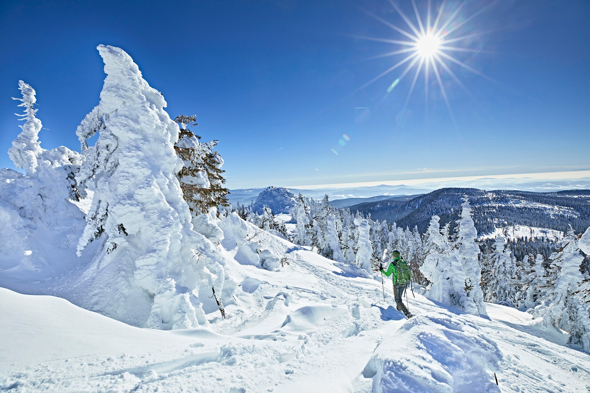 Winterlandschaft im Allgäu.