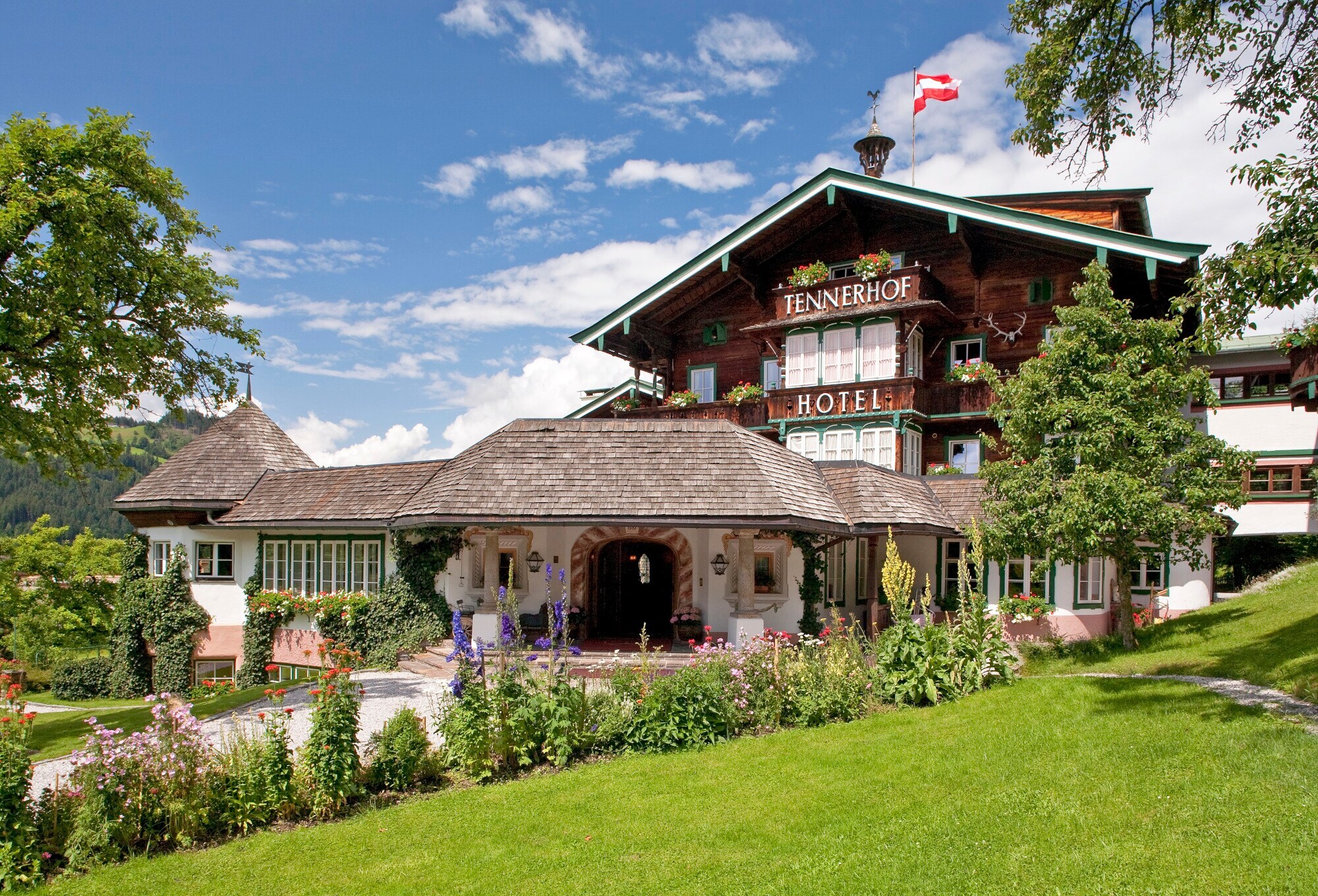 Hotel mit Garten