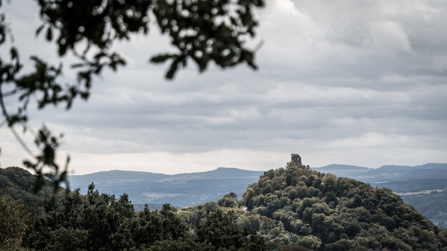 Drachenburg auf dem Drachenfels bei Königswinter im Siebengebirge