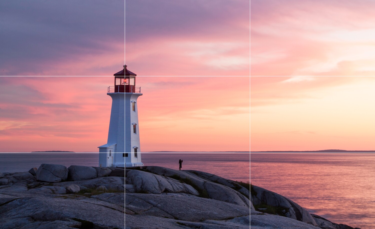 Die Bildkomposition mithilfe der Drittelregel lässt Fotografien harmonisch wirken