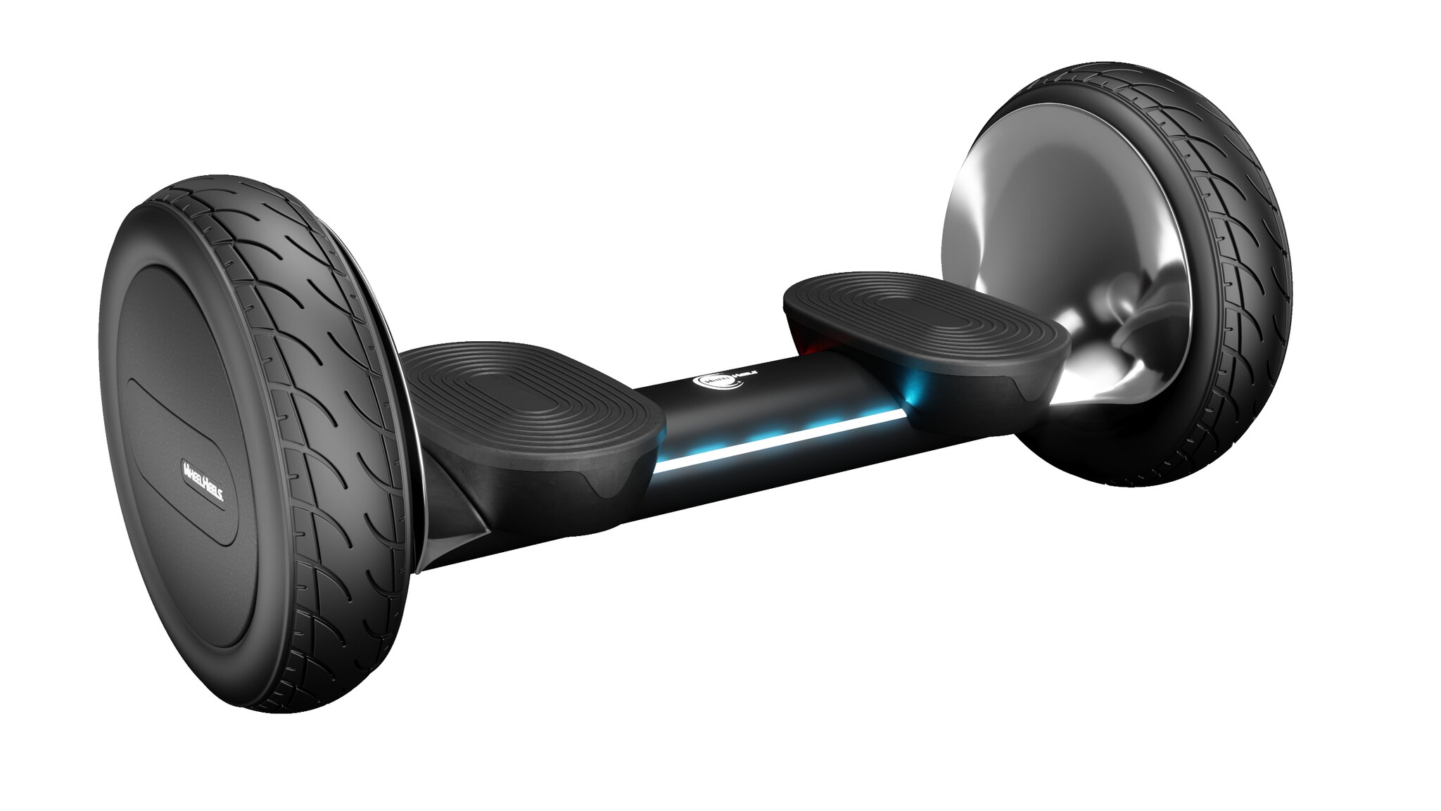 Ein Hoverboard in schwarz