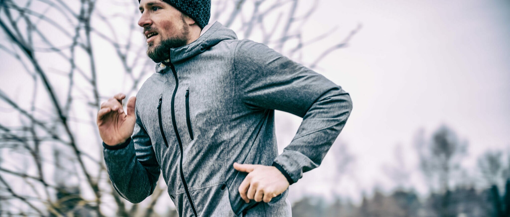 Mann beim Joggen Mann beim Joggen