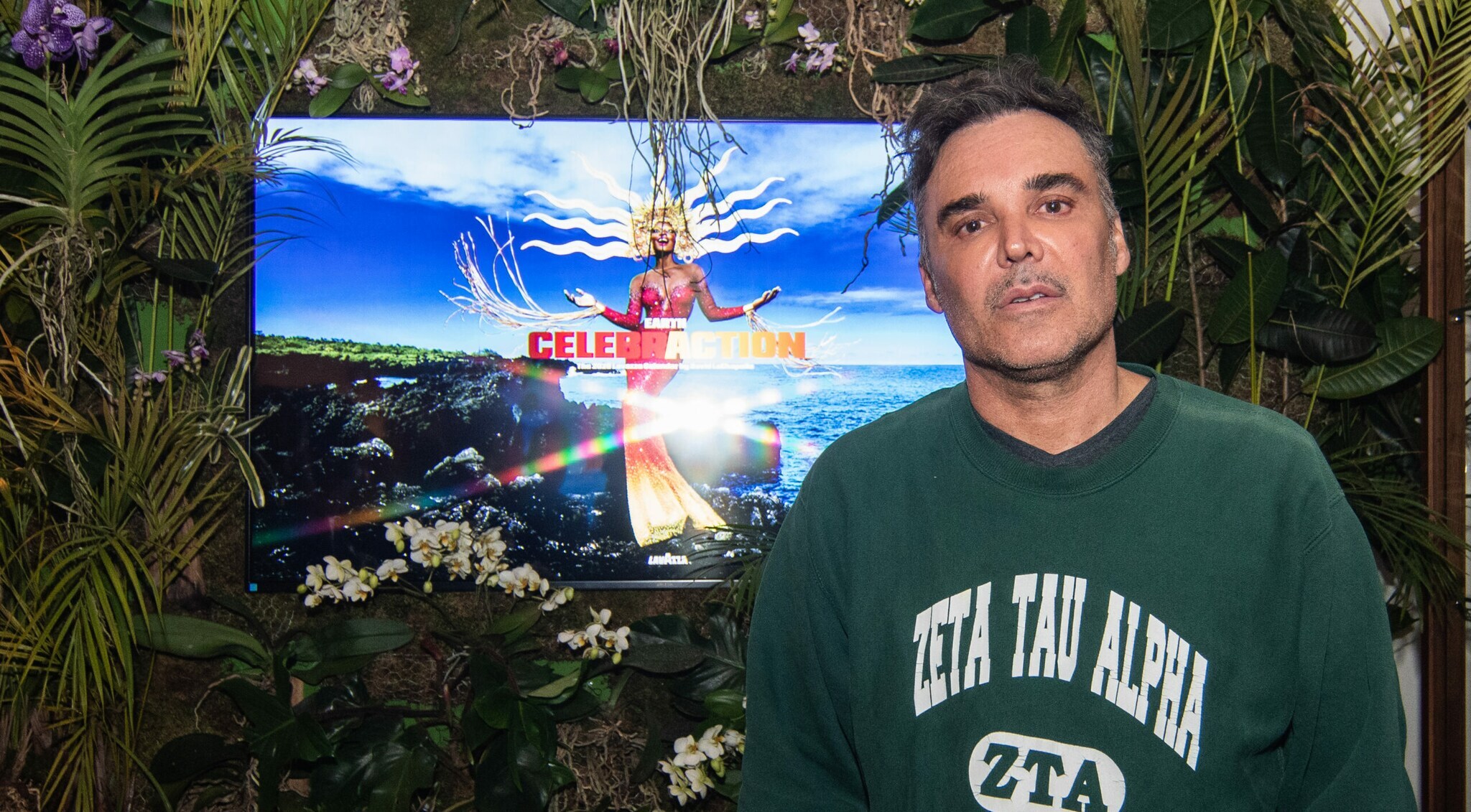 Porträt von David La Chapelle in Italien Porträt von David La Chapelle in Italien