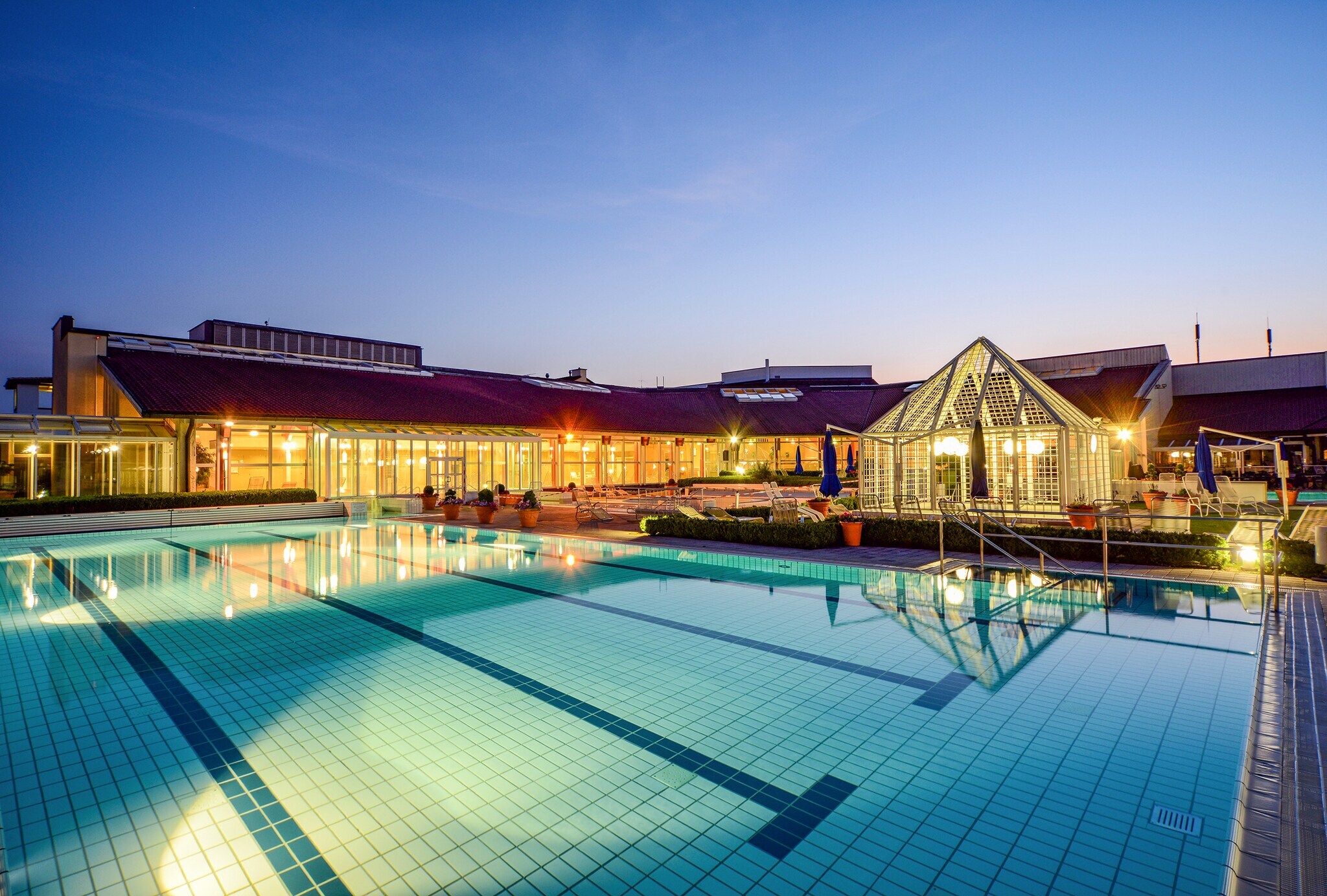 Schwimmbad der Limes Therme
