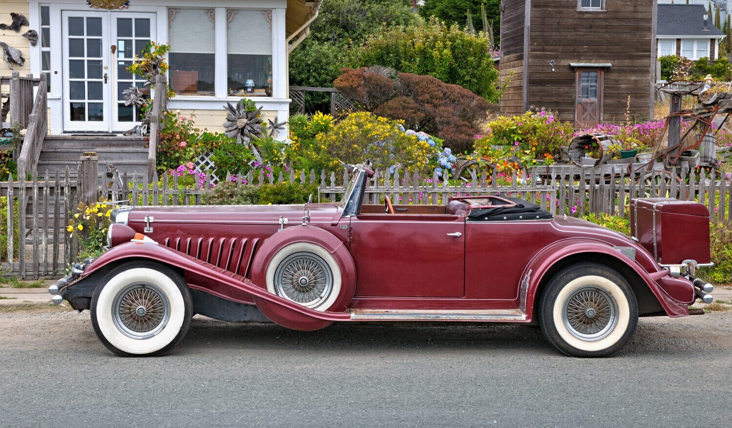 Duesenberg SJ in Seitenansicht