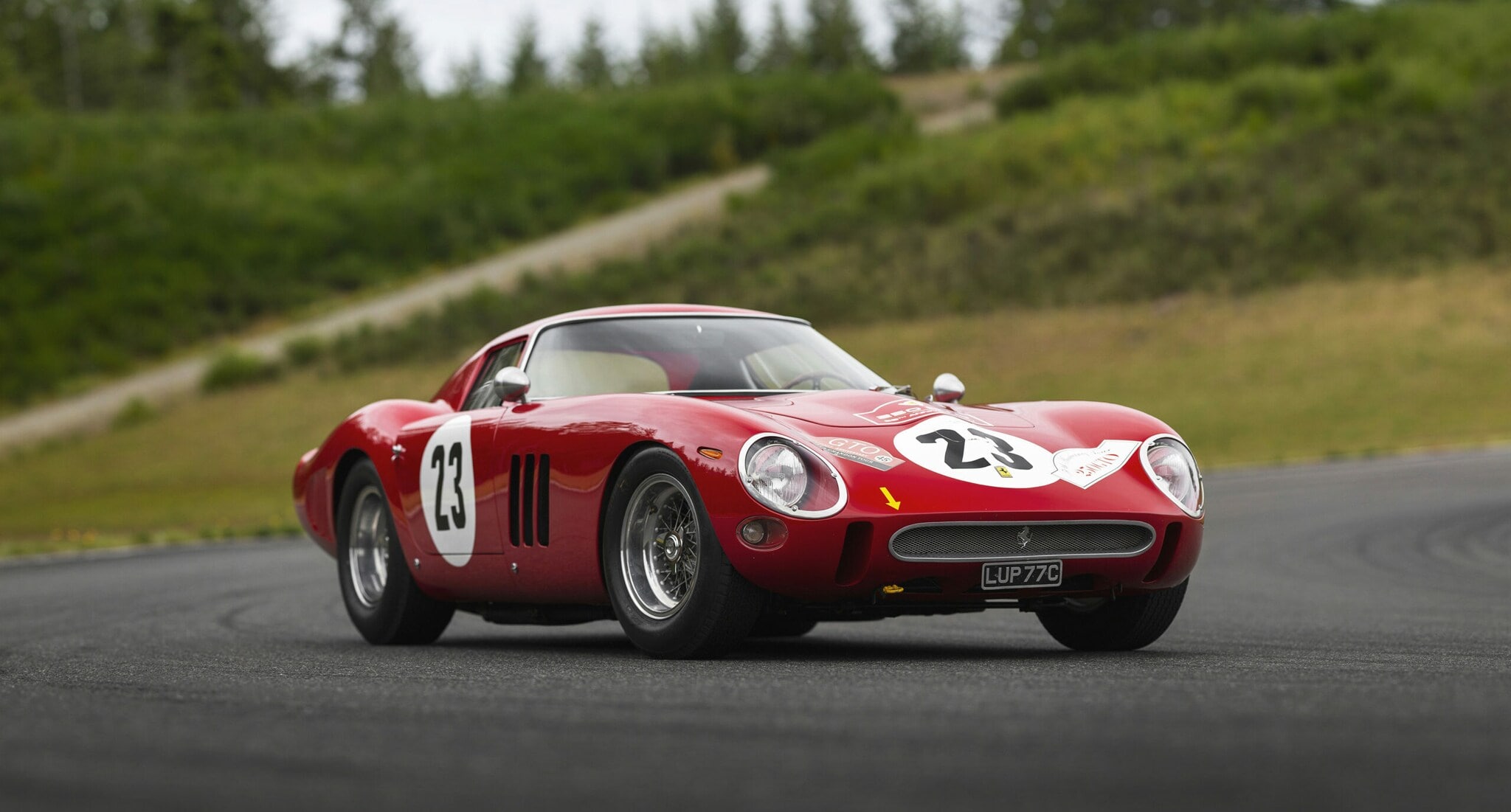 Ferrari 250 GTO in Vorderansicht Ferrari 250 GTO in Vorderansicht