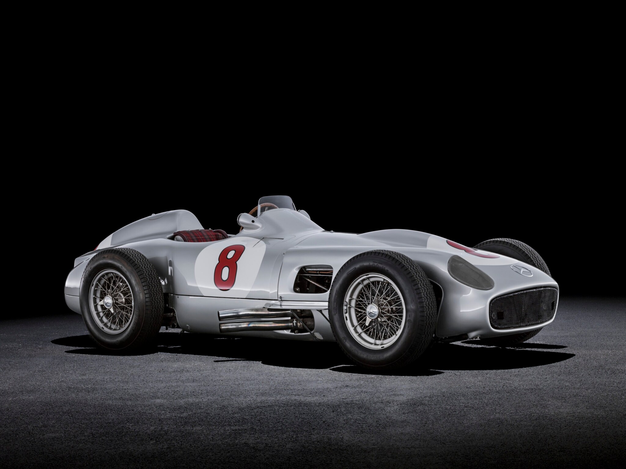 Studioaufnahme eines Mercedes-Benz W 196 R