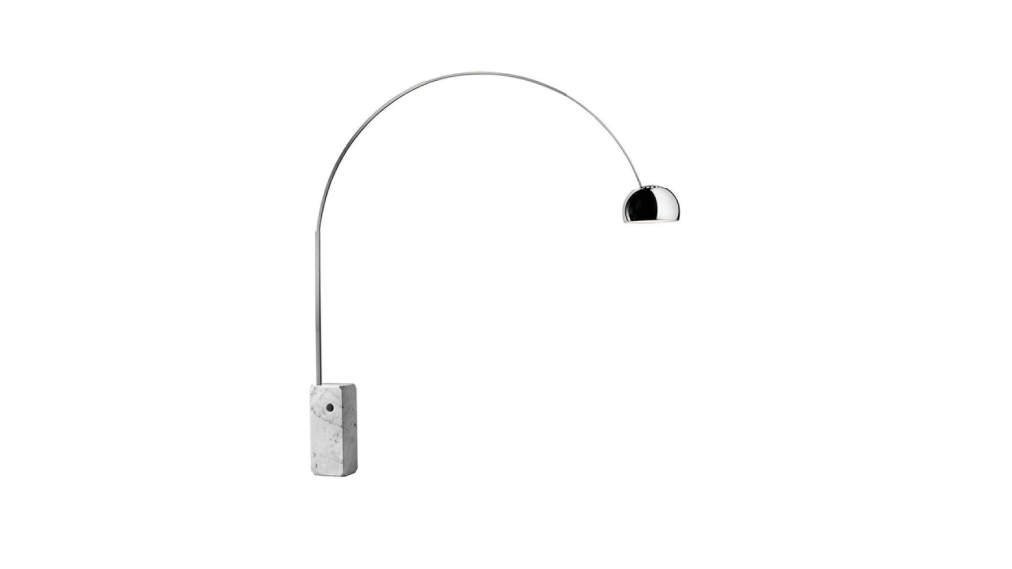 Die Bogenleuchte Arco von 1962. Die Bogenleuchte Arco von 1962.