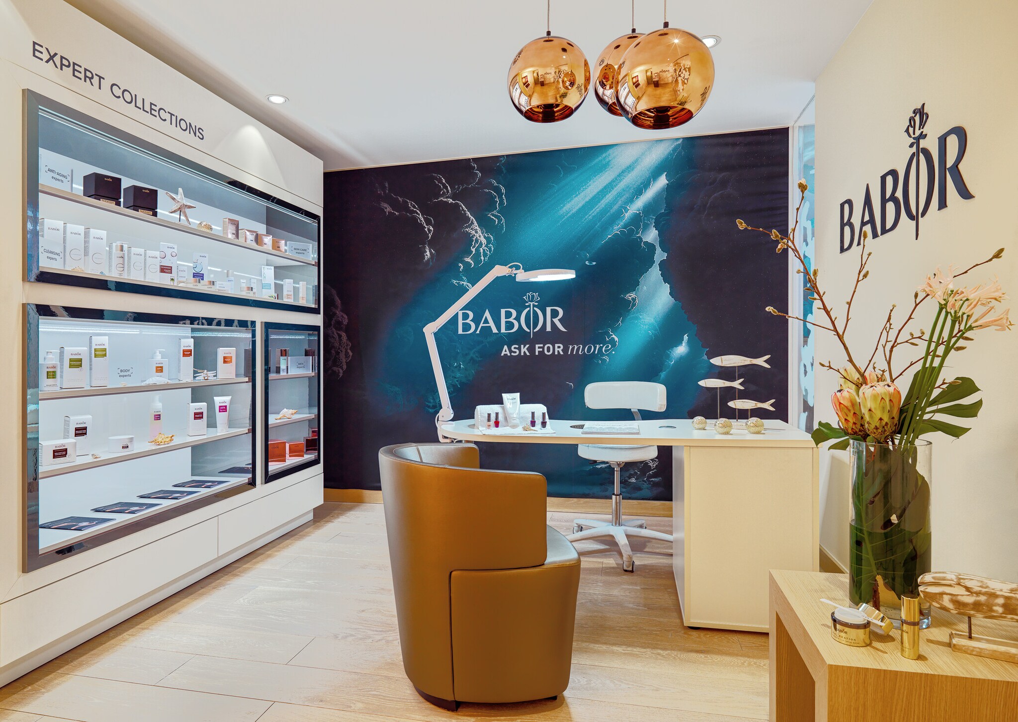 Behandlungsraum im The Westin Hamburg Spa. Behandlungsraum im The Westin Hamburg Spa.