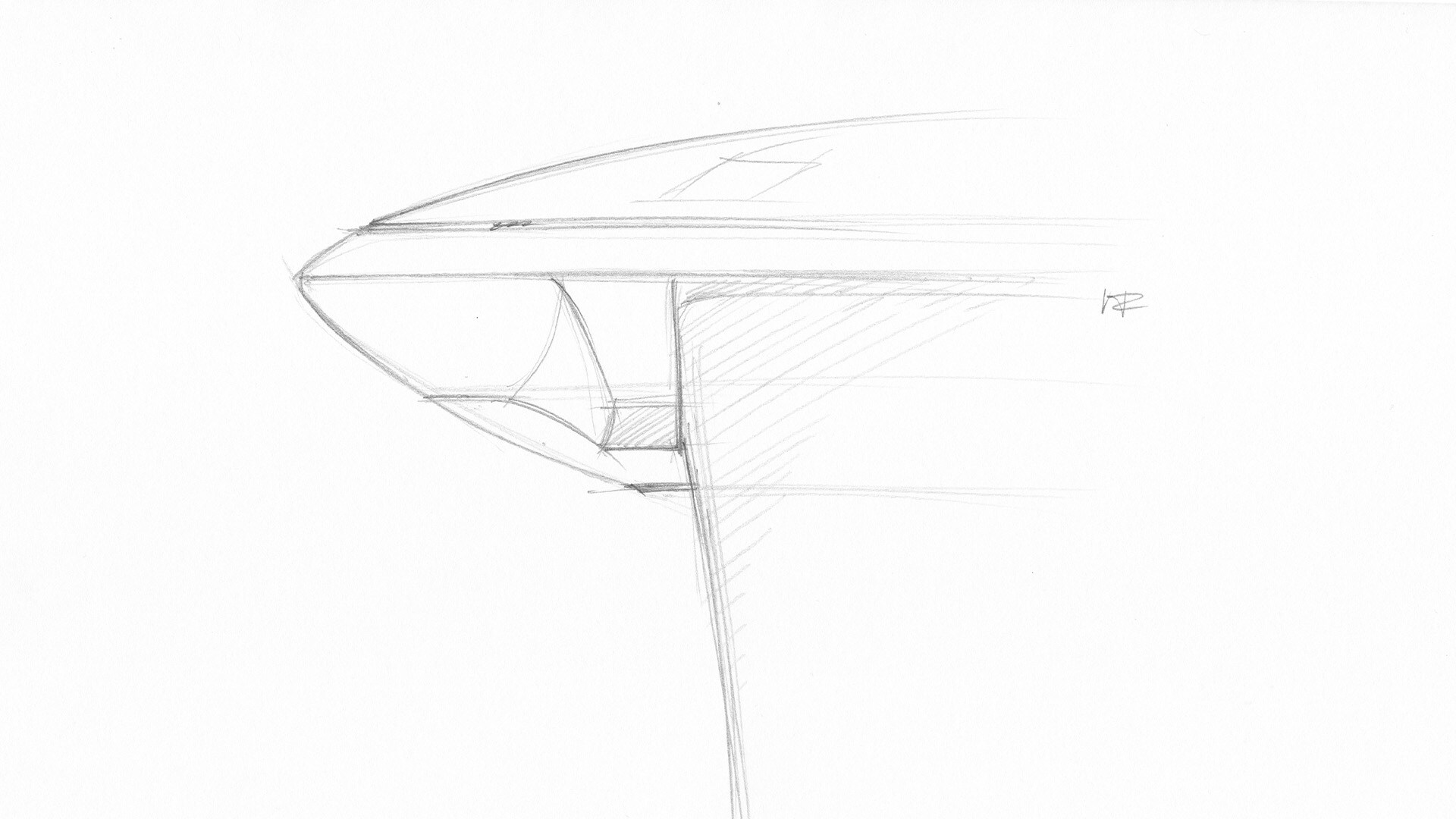 Eine Zeichnung des Junghans Master fein Gehäuses