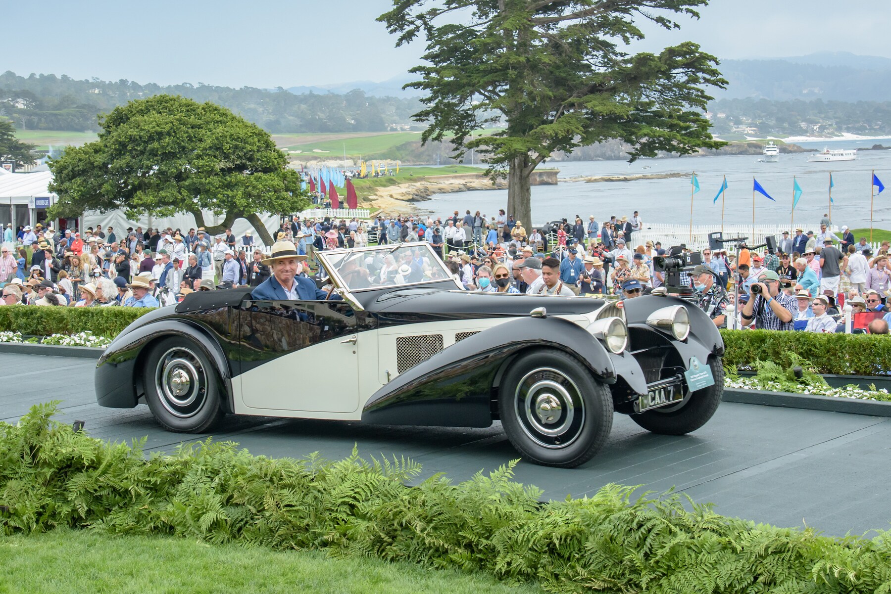 Bugatti Typ 57 auf Pebble Beach Concours d'Elegance.