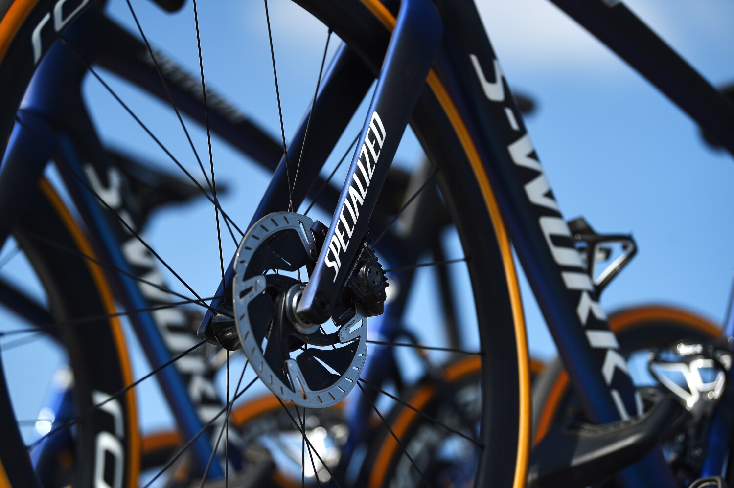 Detail eines Rennrades