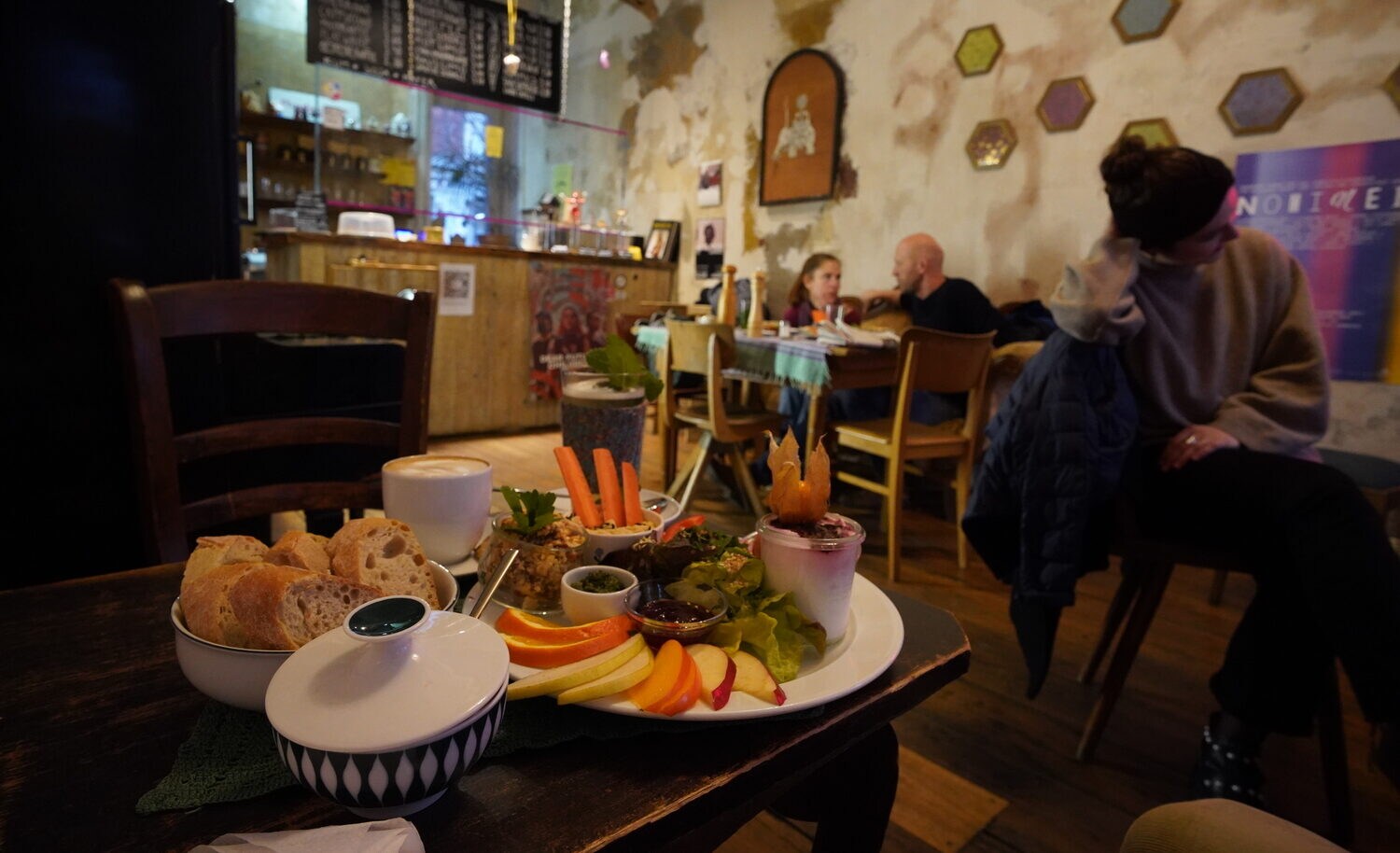 Innenraum des Cafès Nasch.