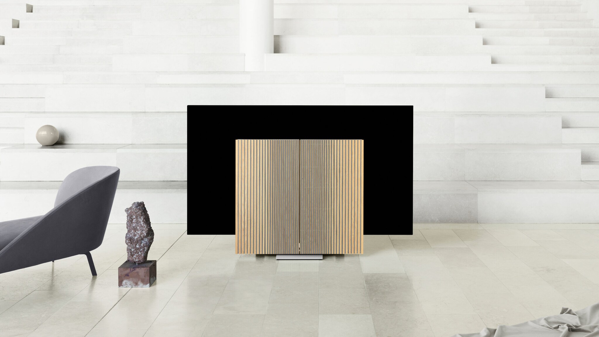 Blick auf den Fernseher Beovision Harmony