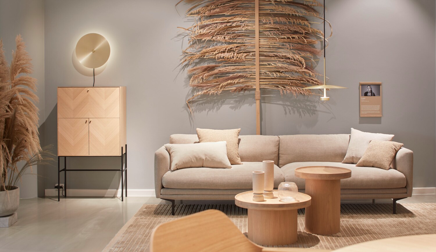 Teil der Ausstellungsfläche im Bolia